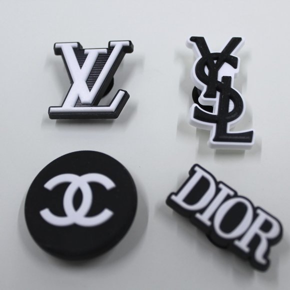 designer croc charms louis vuitton